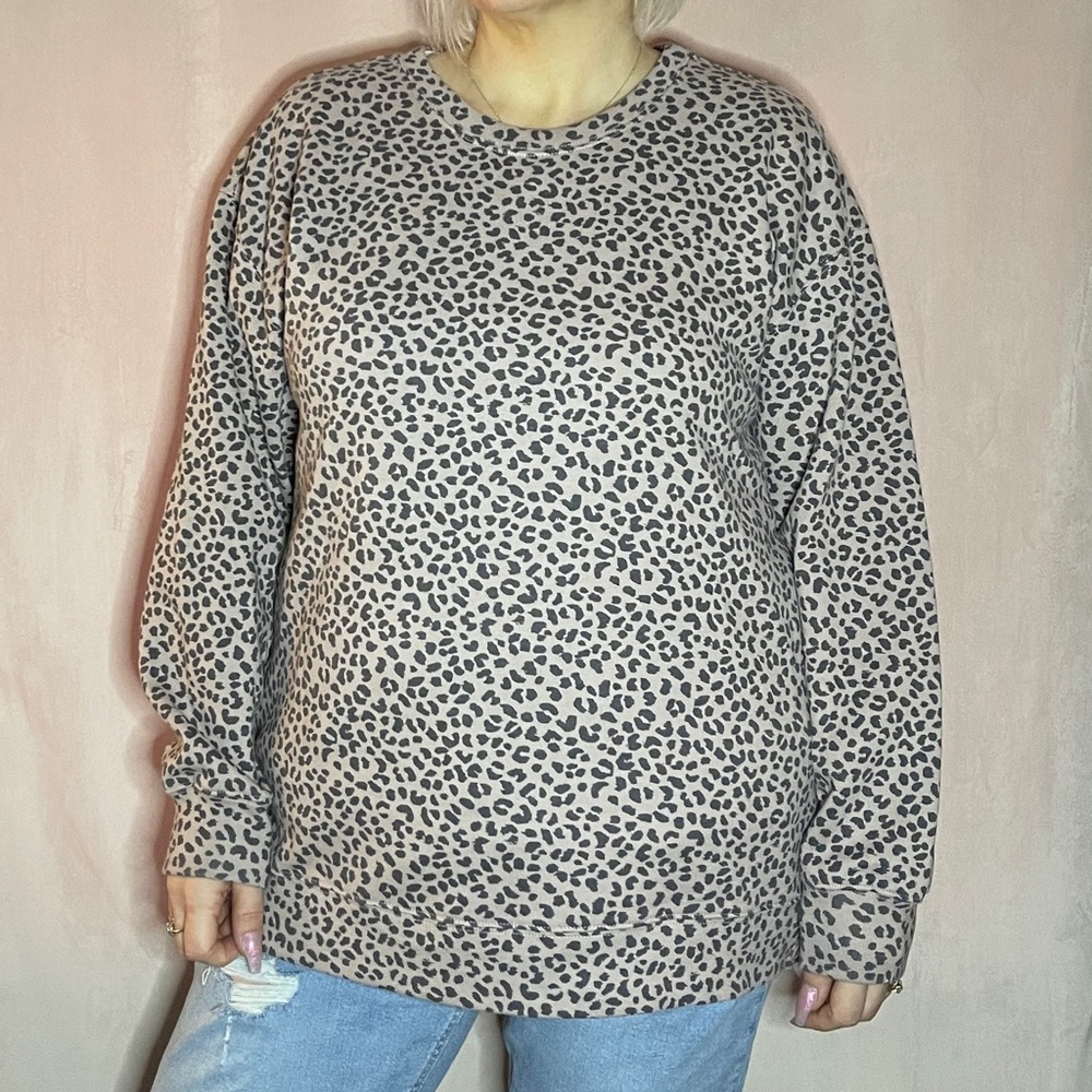 Abercrombie NWT Side Snap Crew Neck Sweatshirt